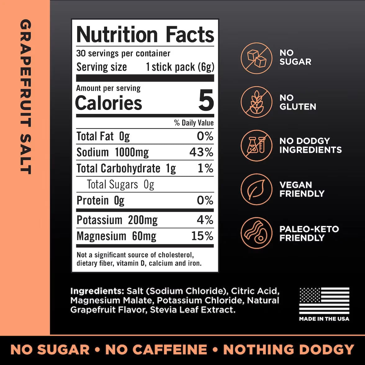 LMNT RECHARGE - Grapefruit Salt