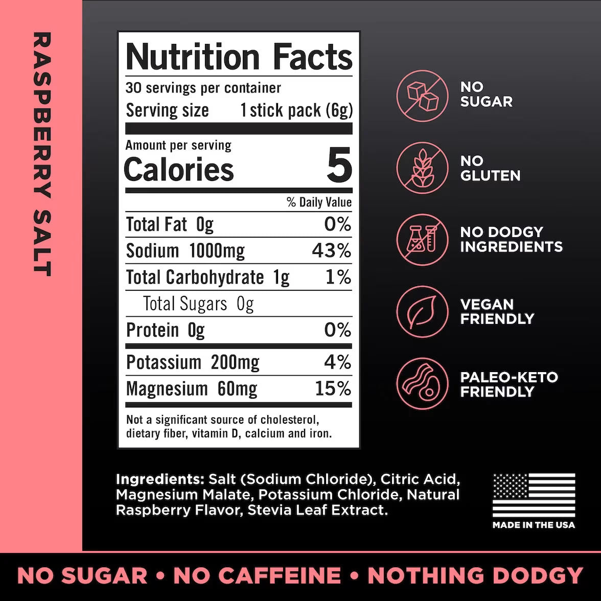 LMNT RECHARGE - Raspberry Salt